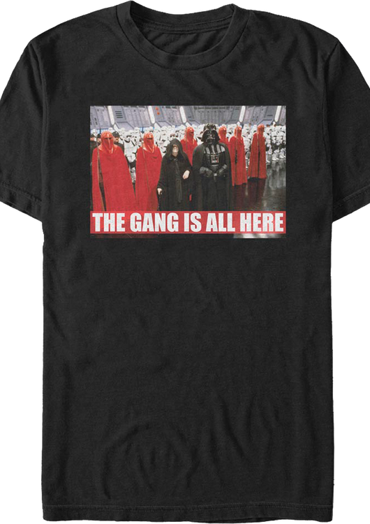 The Gang Is All Here Star Wars T-Shirt - main product image
