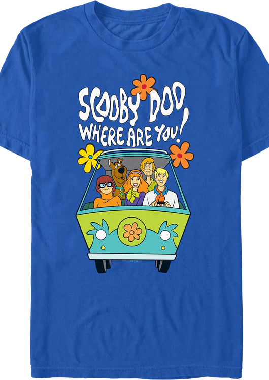 The Gang's All Here Scooby-Doo T-Shirt - main product image