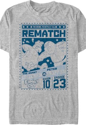 The Giant Chicken vs. Peter Griffin Rematch Family Guy T-Shirt