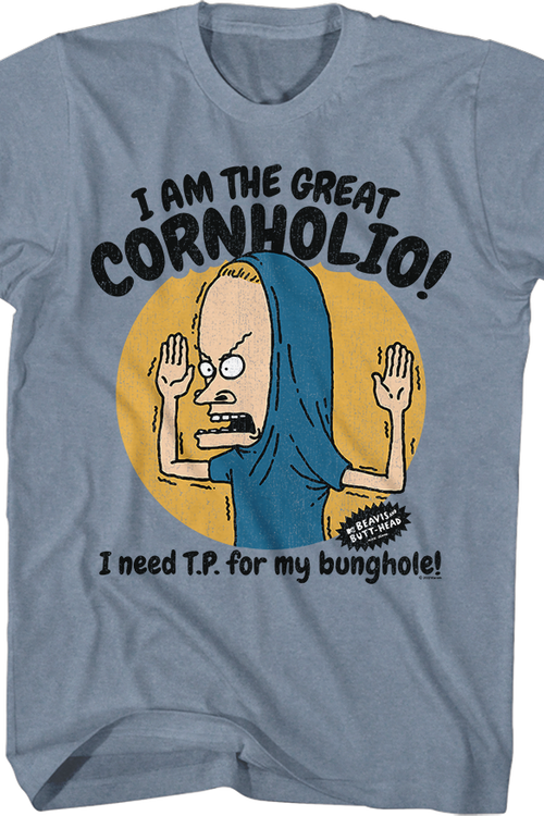 The Great Cornholio Beavis And Butt-Head T-Shirt - main product image