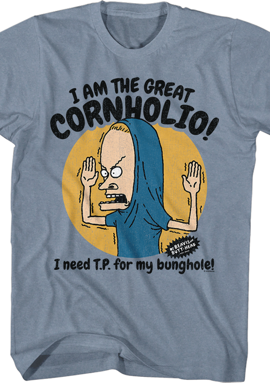The Great Cornholio Beavis And Butt-Head T-Shirt - main product image