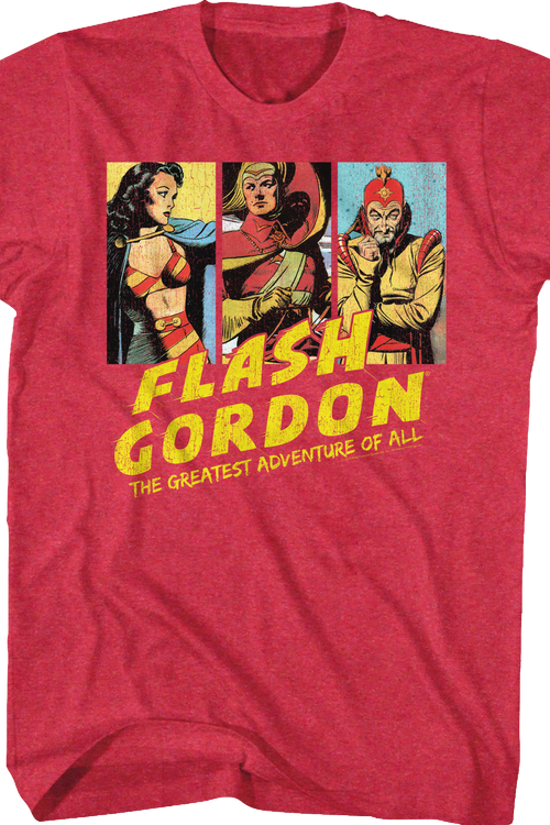 The Greatest Adventure Of All Flash Gordon T-Shirtmain product image