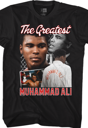 The Greatest Collage Muhammad Ali T-Shirt