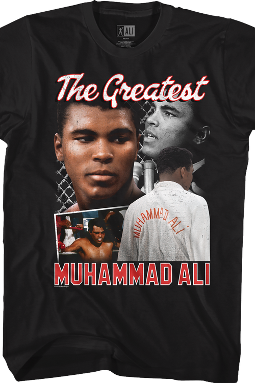The Greatest Collage Muhammad Ali T-Shirtmain product image