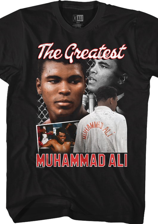 The Greatest Collage Muhammad Ali T-Shirt - main product image