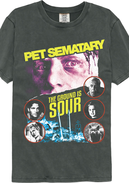 The Ground Is Sour Pet Sematary Comfort Colors Brand T-Shirt - main product image
