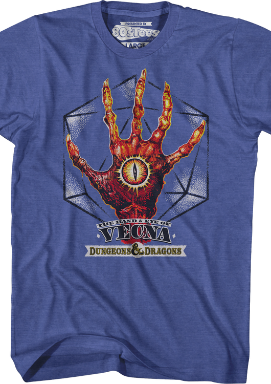 The Hand & Eye Of Vecna Dungeons & Dragons T-Shirt - main product image