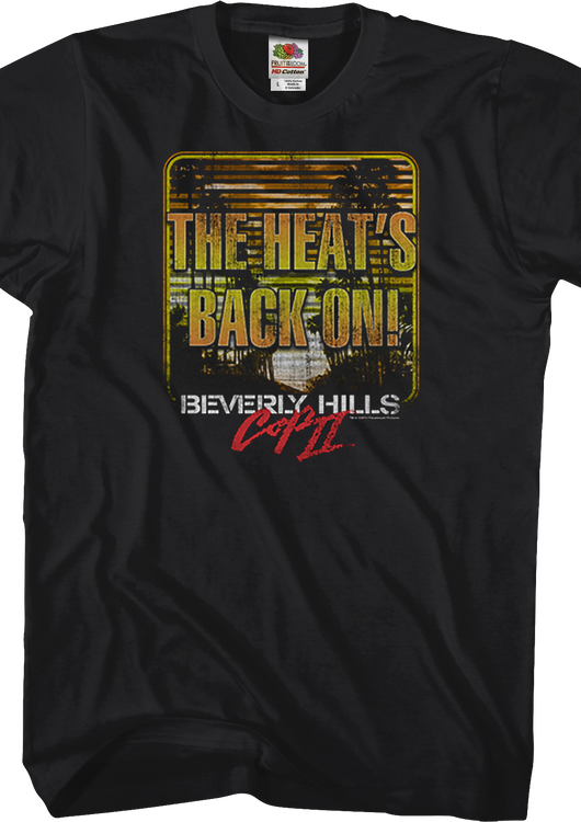The Heat's Back On Beverly Hills Cop II T-Shirt - main product image