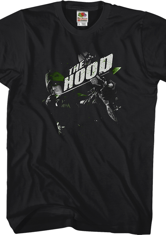 The Hood Green Arrow T-Shirt - main product image