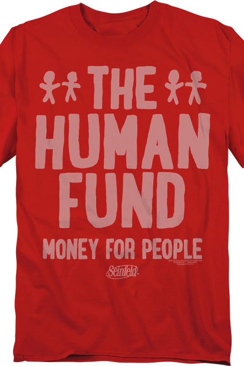 The Human Fund Seinfeld T-Shirtmain product image
