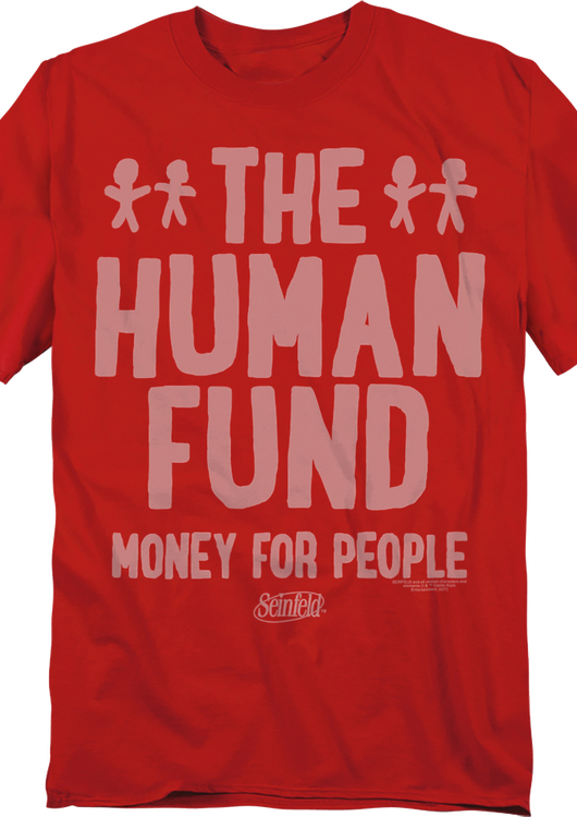 The Human Fund Seinfeld T-Shirt - main product image
