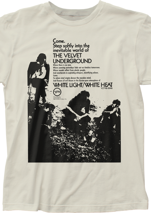The Inevitable World Of Velvet Underground T-Shirt - main product image
