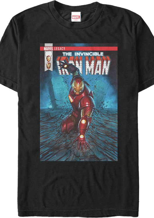 The Search for Tony Stark Iron Man T-Shirt - main product image