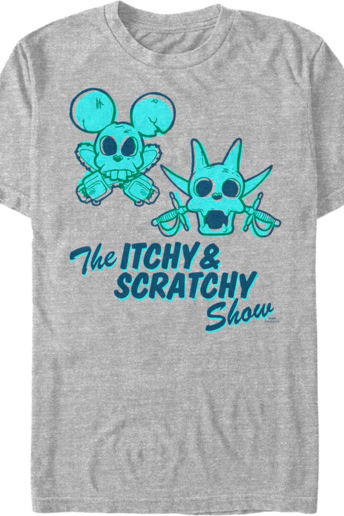 The Itchy & Scratchy Show The Simpsons T-Shirtmain product image