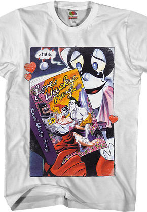 The Joker and Harley Quinn Love's Wacky Fury DC Comics T-Shirt