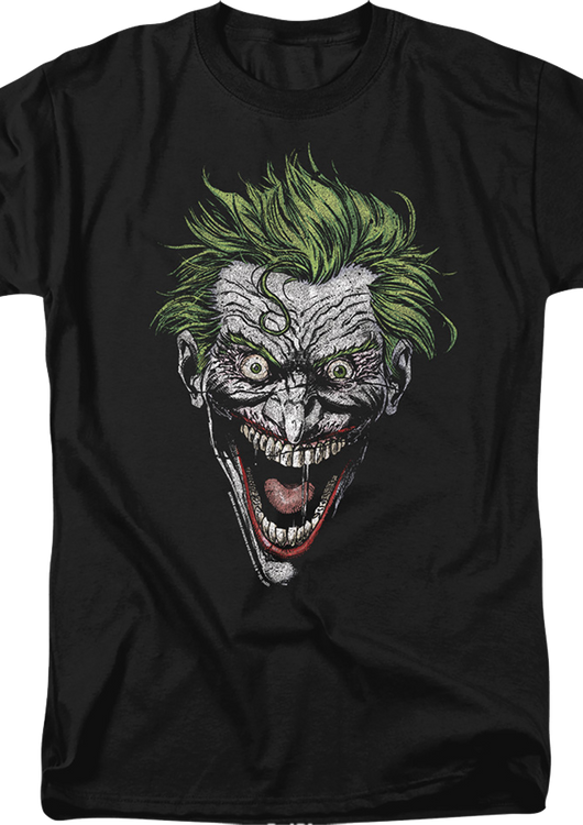 The Joker Maniacal Laughter DC Comics T-Shirt - main product image