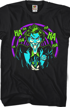 The Joker Spiraling Laughter DC Comics T-Shirt