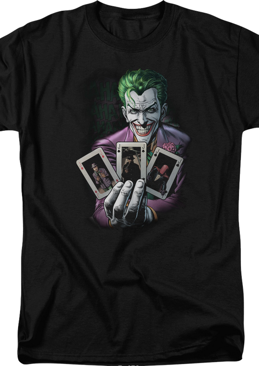 The Joker's Cards DC Comics T-Shirt - main product image
