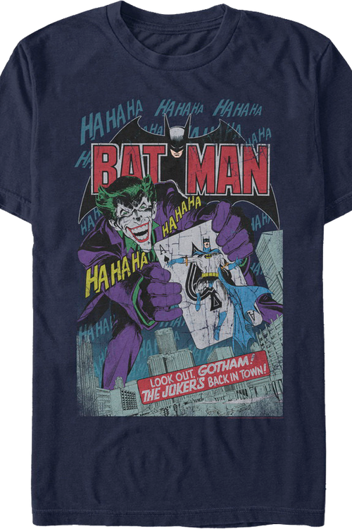 The Joker's Five-Way Revenge Batman T-Shirtmain product image