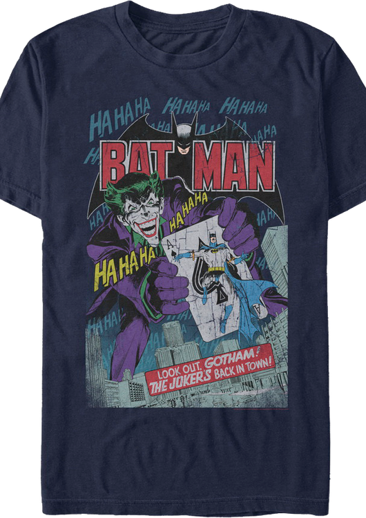 The Joker's Five-Way Revenge Batman T-Shirt - main product image