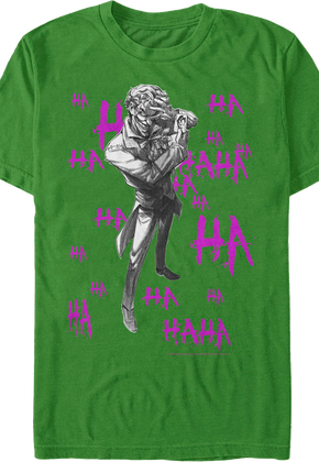 The Joker's Laughter Batman T-Shirt