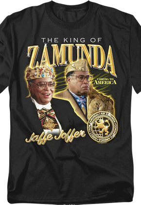 The King Of Zamunda Coming To America T-Shirt