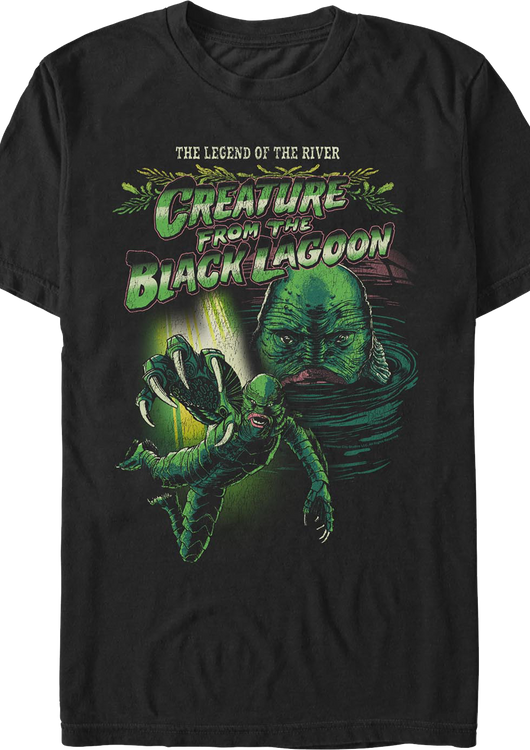 The Legend of the River Creature from the Black Lagoon T-Shirt - main product image