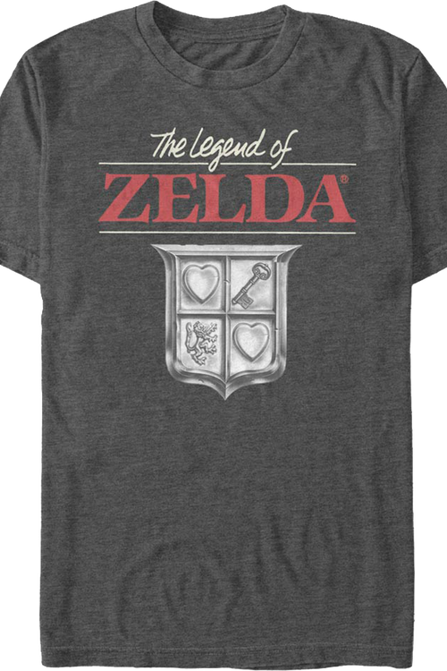The Legend of Zelda Shield Nintendo T-Shirtmain product image
