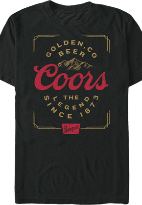 The Legend Since 1873 Coors T-Shirt