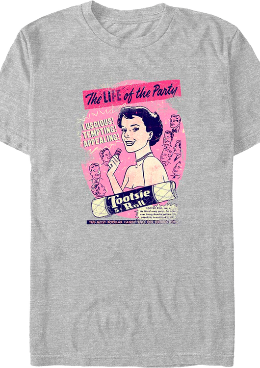 The Life of the Party Tootsie Roll T-Shirt - main product image