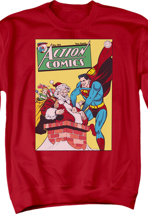 The Man Who Hated Christmas Superman Sweatshirt