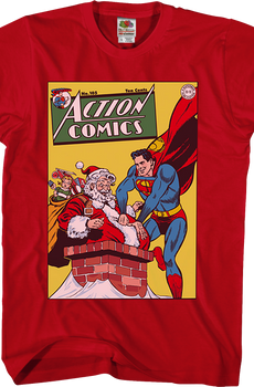 The Man Who Hated Christmas Superman T-Shirt