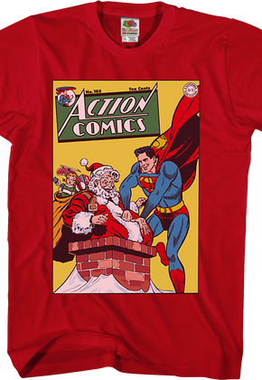 The Man Who Hated Christmas Superman T-Shirt