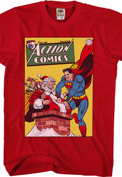 The Man Who Hated Christmas Superman T-Shirt