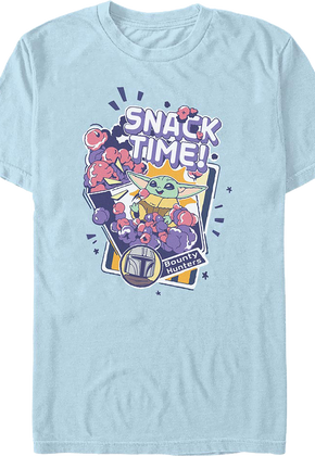 The Mandalorian And Grogu Snack Time Star Wars T-Shirt