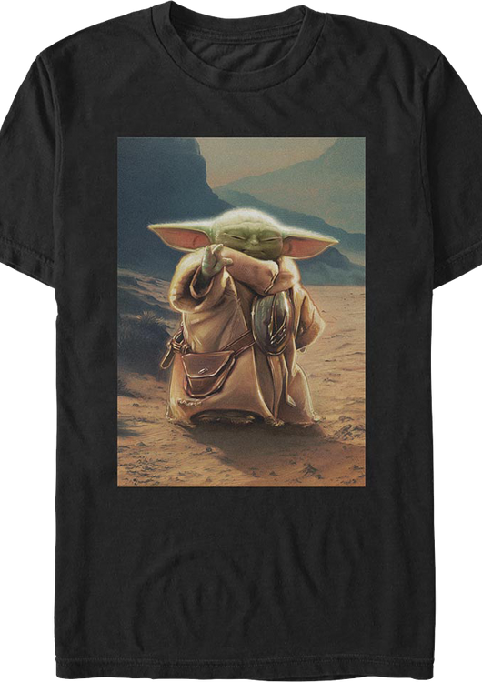 The Mandalorian And Grogu Use The Force Star Wars T-Shirt - main product image