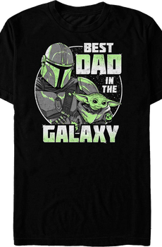The Mandalorian Best Dad In The Galaxy Star Wars T-Shirt
