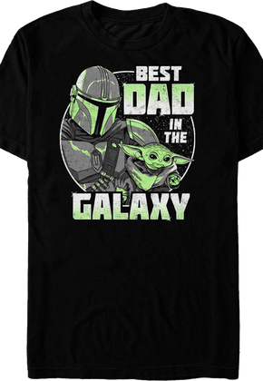 The Mandalorian Best Dad In The Galaxy Star Wars T-Shirt