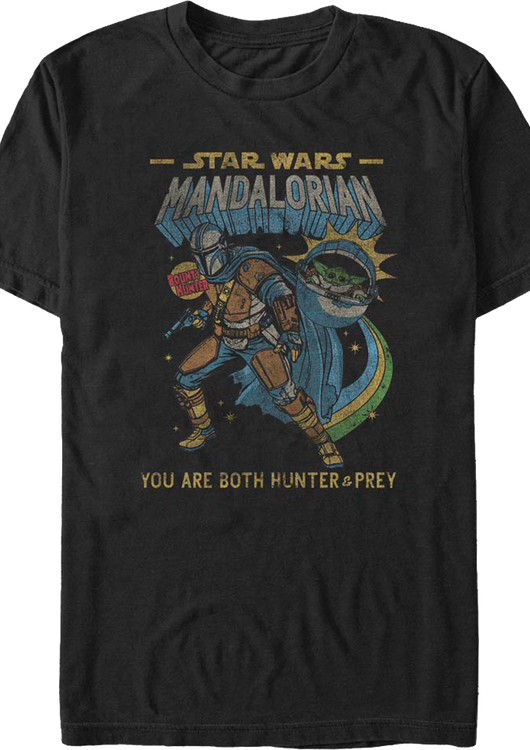 The Mandalorian Both Hunter & Prey Star Wars T-Shirt - main product image