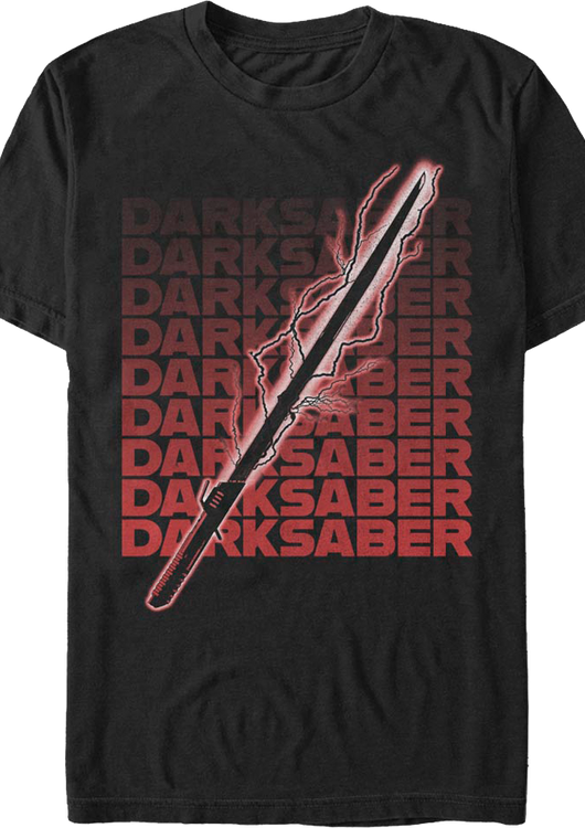 The Mandalorian Electrical Darksaber Star Wars T-Shirt - main product image