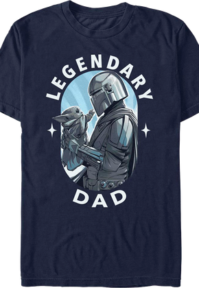The Mandalorian Legendary Dad Star Wars T-Shirt
