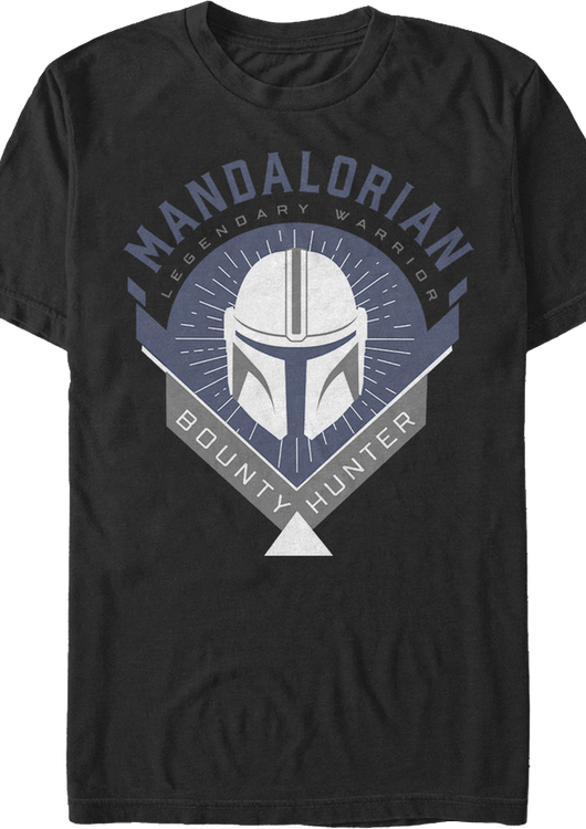 The Mandalorian Legendary Warrior Star Wars T-Shirt - main product image