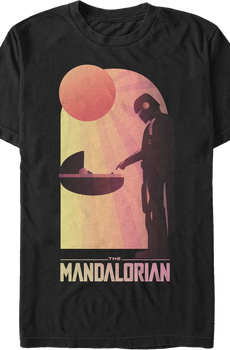 The Mandalorian Meeting The Child Star Wars T-Shirt