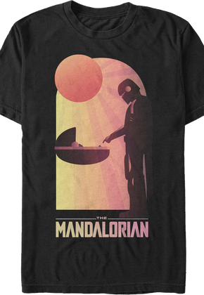The Mandalorian Meeting The Child Star Wars T-Shirt