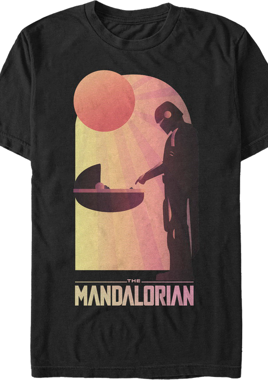 The Mandalorian Meeting The Child Star Wars T-Shirt - main product image