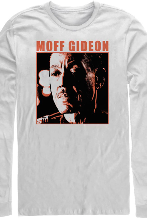 The Mandalorian Moff Gideon Photo Star Wars Long Sleeve Shirtmain product image