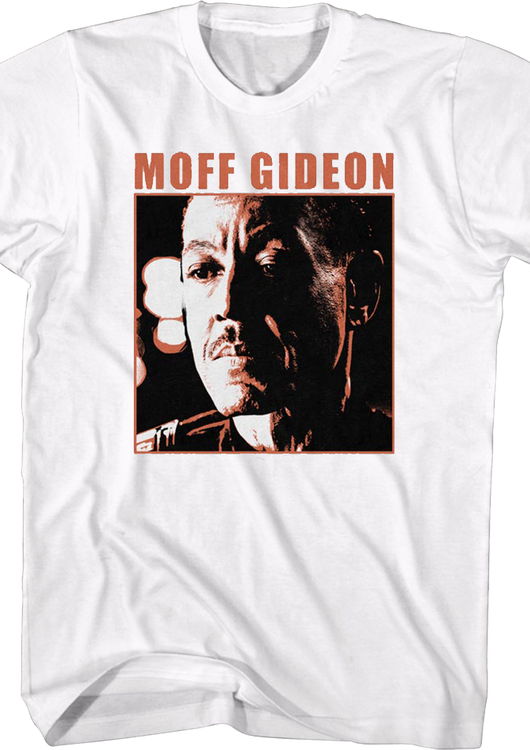 The Mandalorian Moff Gideon Photo Star Wars T-Shirt - main product image
