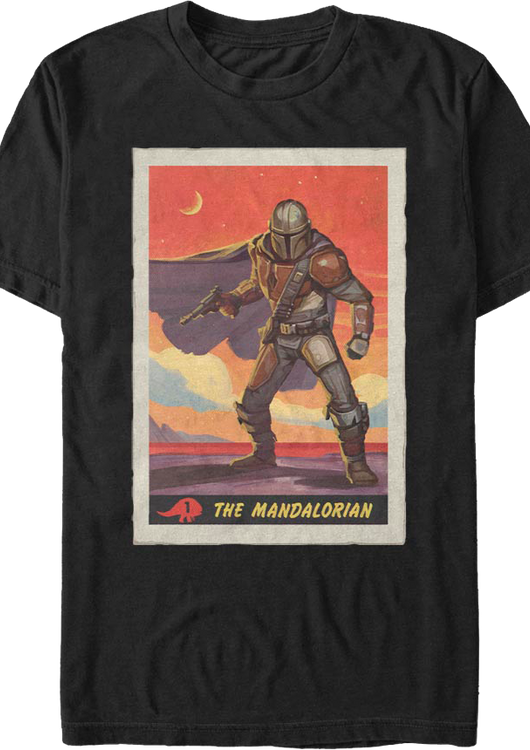 The Mandalorian Poster Star Wars T-Shirt - main product image
