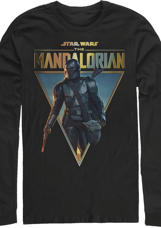 The Mandalorian Season 2 Poster Star Wars Long Sleeve Shirt - main product image