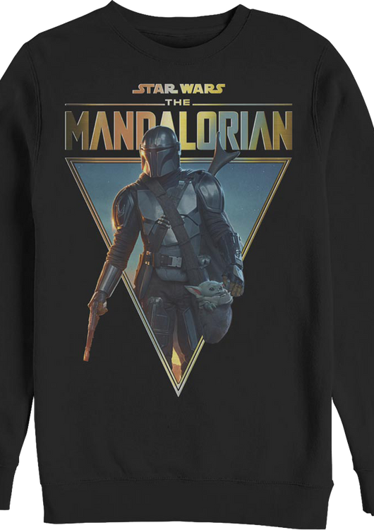 The Mandalorian Season 2 Poster Star Wars Sweatshirt - main product image